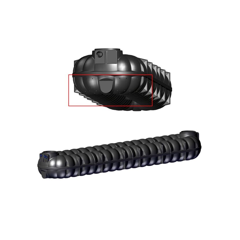 Zisterne 'Neo' schwarz 20000 l