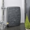 Anthrazitfarbene Regentonne Multitank 250 L mit Wasserhahn