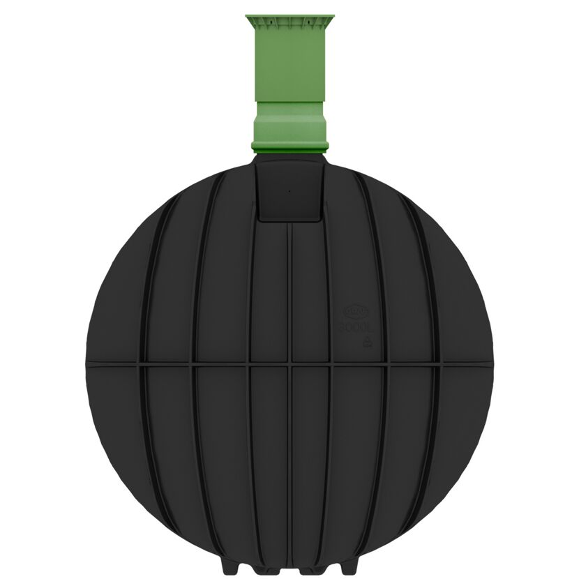 Sammelgrube 'Stabilus' schwarz 3000 l