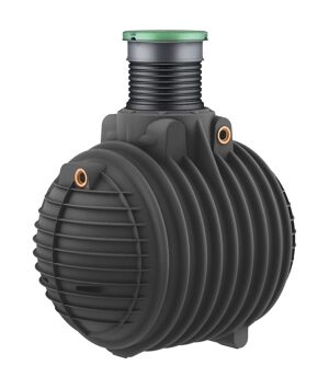 Sammelgrube 'Columbus' schwarz 6500 l begehbar