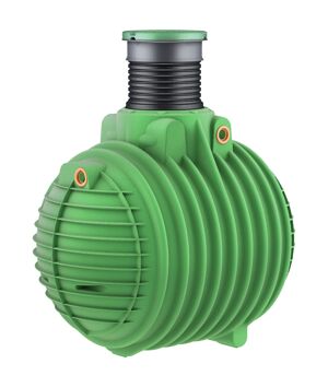 Retentionszisterne 'Columbus Plus' grün, 4500 l