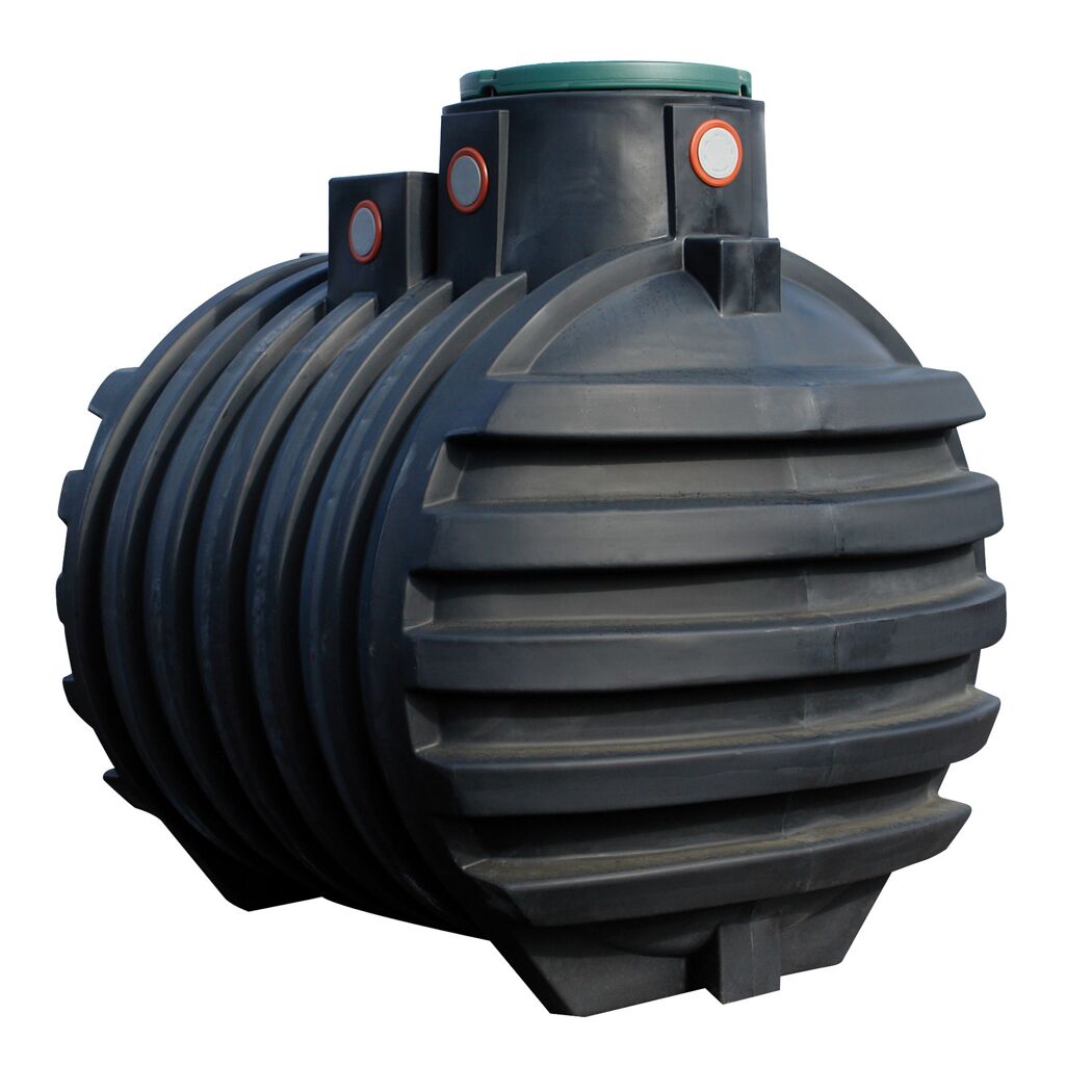 Retentionszisterne 'Mono' schwarz 5000 l