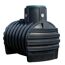 Retentionszisterne 'Mono Plus' schwarz 3000 l
