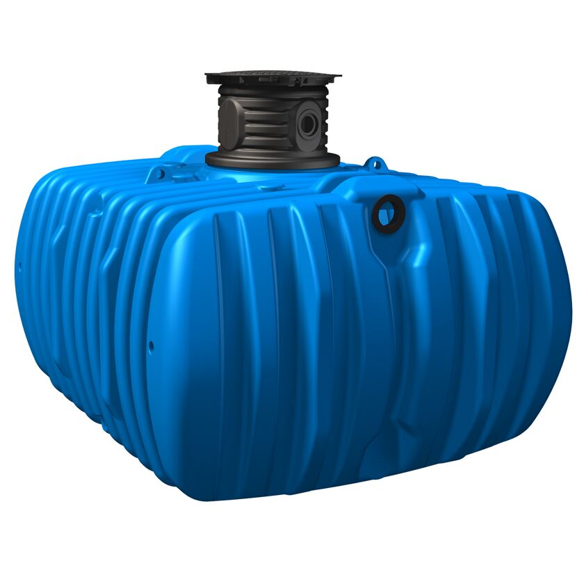 Zisterne 'Flat L' blau 5000 l