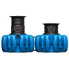 Zisterne 'Flat M' blau 12000 l