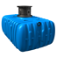 Zisterne 'Haus-Premium Flat M' blau 3000 l