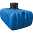 Verkleinertes Bild von Flachtank-Paket FLAT M 'Haus-Premium' blau, 3000 l