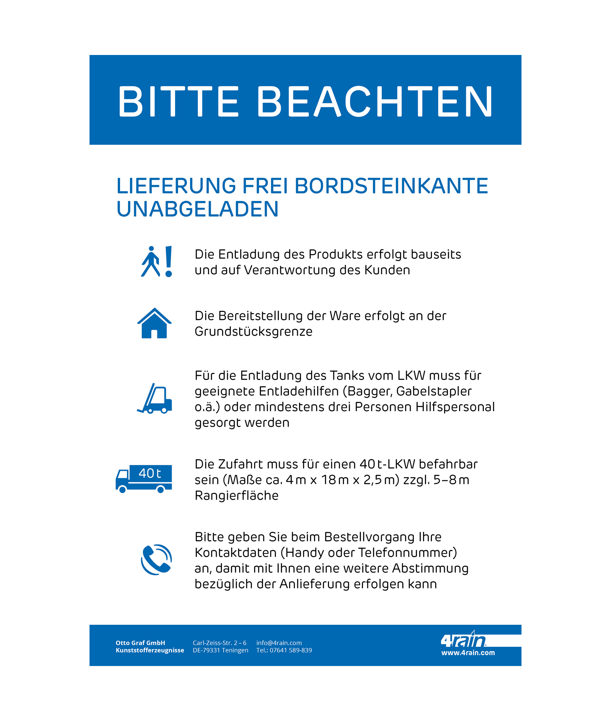 Zisterne 'Haus-Premium Flat M' 6000 l