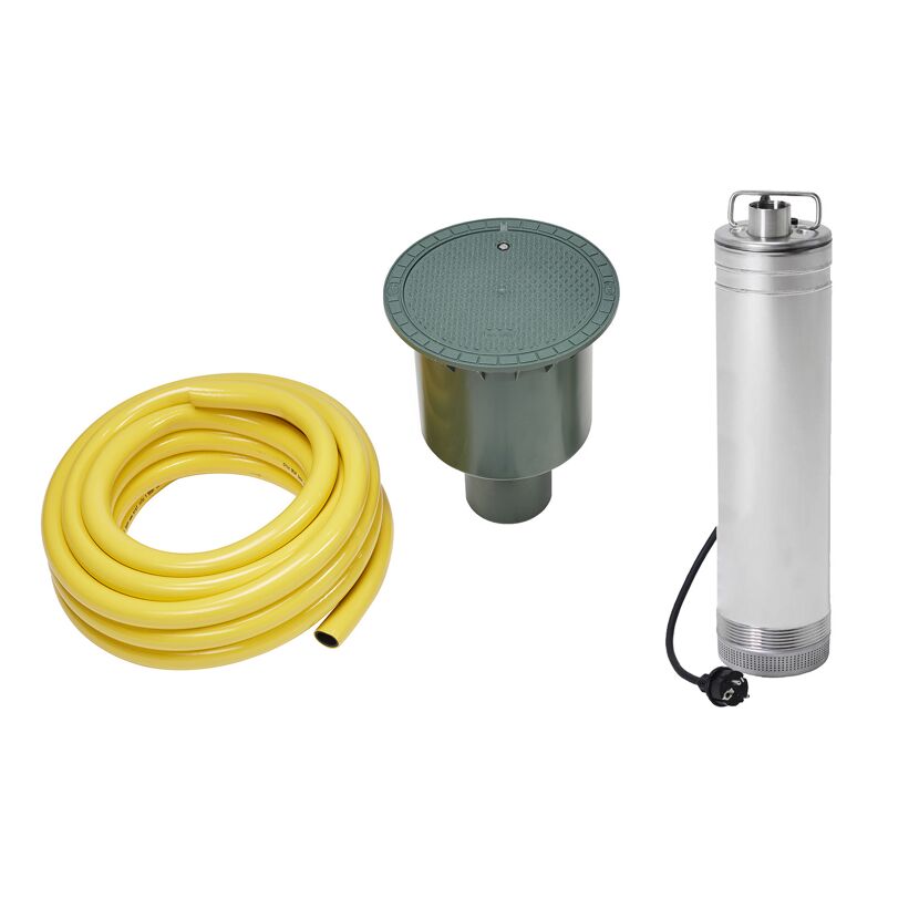 Zisterne 'Garten-Comfort Flat L' blau 5000 l