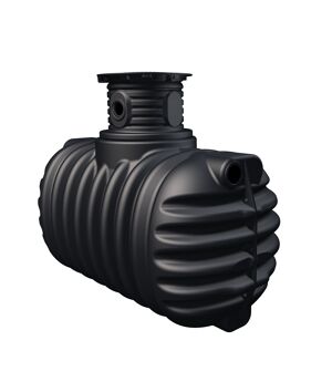 Erdtank 'Compact' schwarz 1600 l