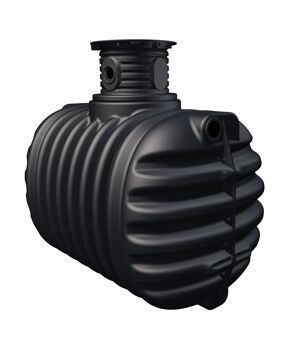 Erdtank 'Compact' schwarz 2650 l