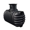 Zisterne 'Compact' schwarz 1600 l