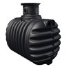 Zisterne 'Compact' schwarz 2650 l