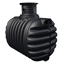 Zisterne 'Compact' schwarz 2650 l