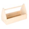 Werkzeugkiste Kiefernholz 42 x 26 x 21 cm