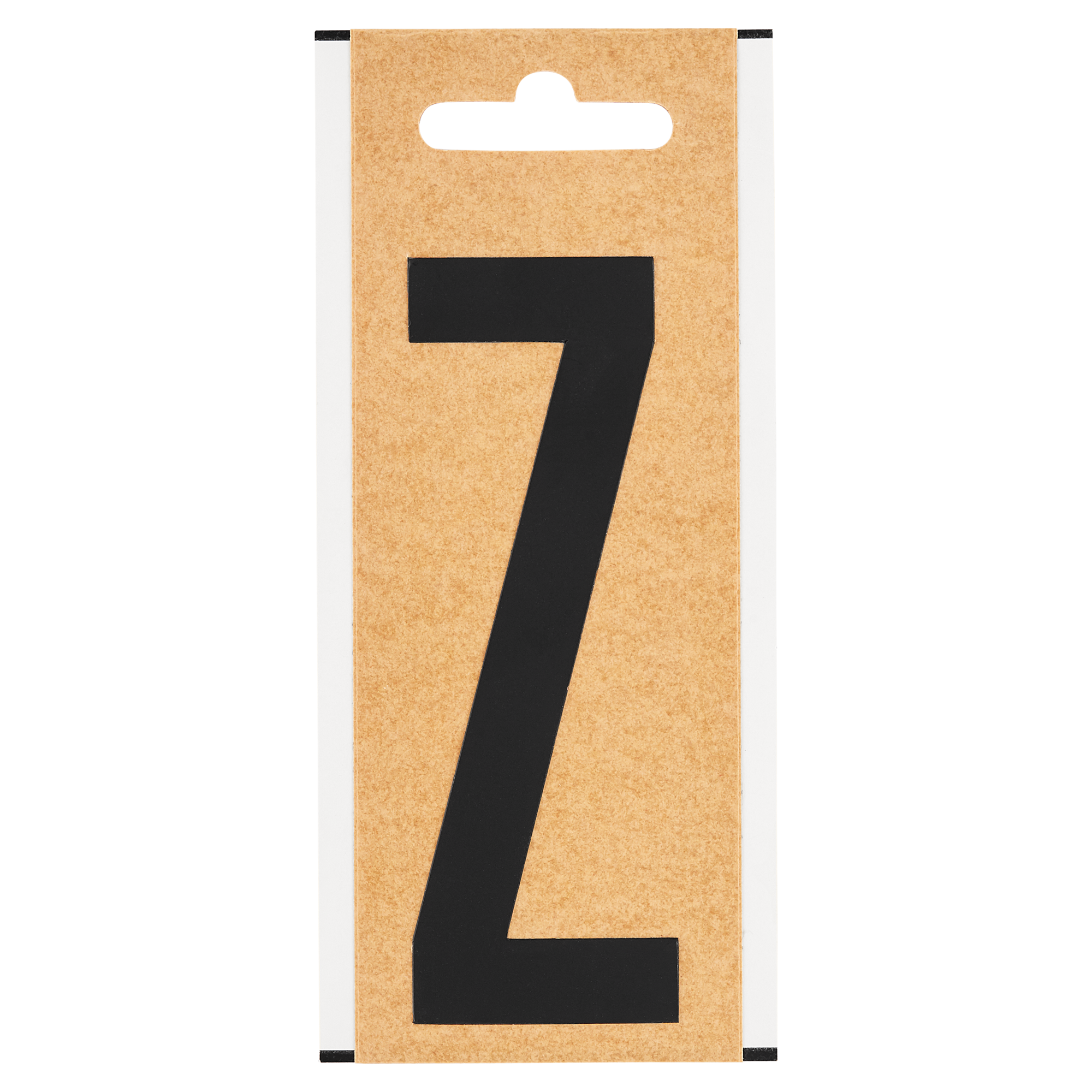 Folienbuchstabe 'Z' 10 cm, schwarz + product picture
