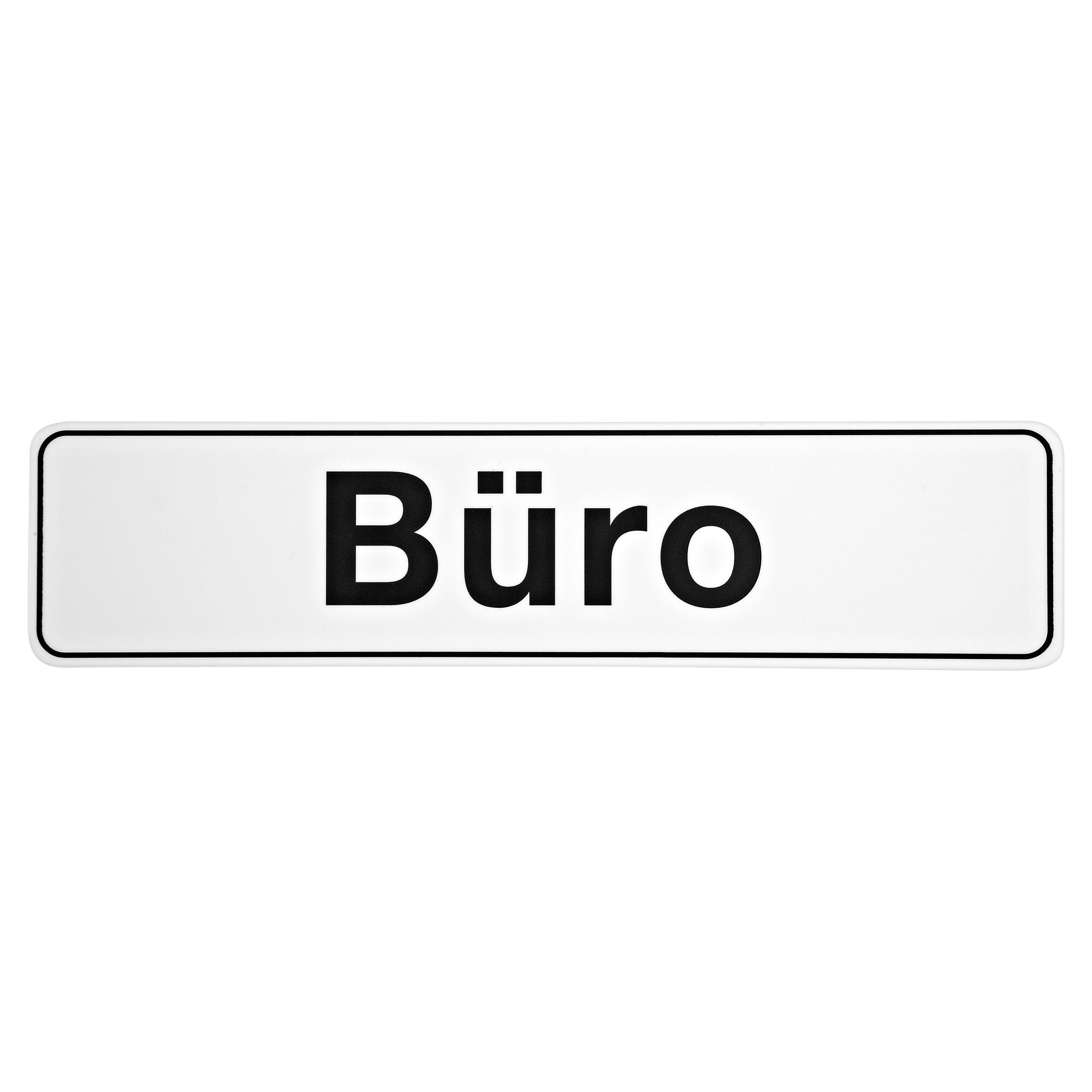 Büro-Schild