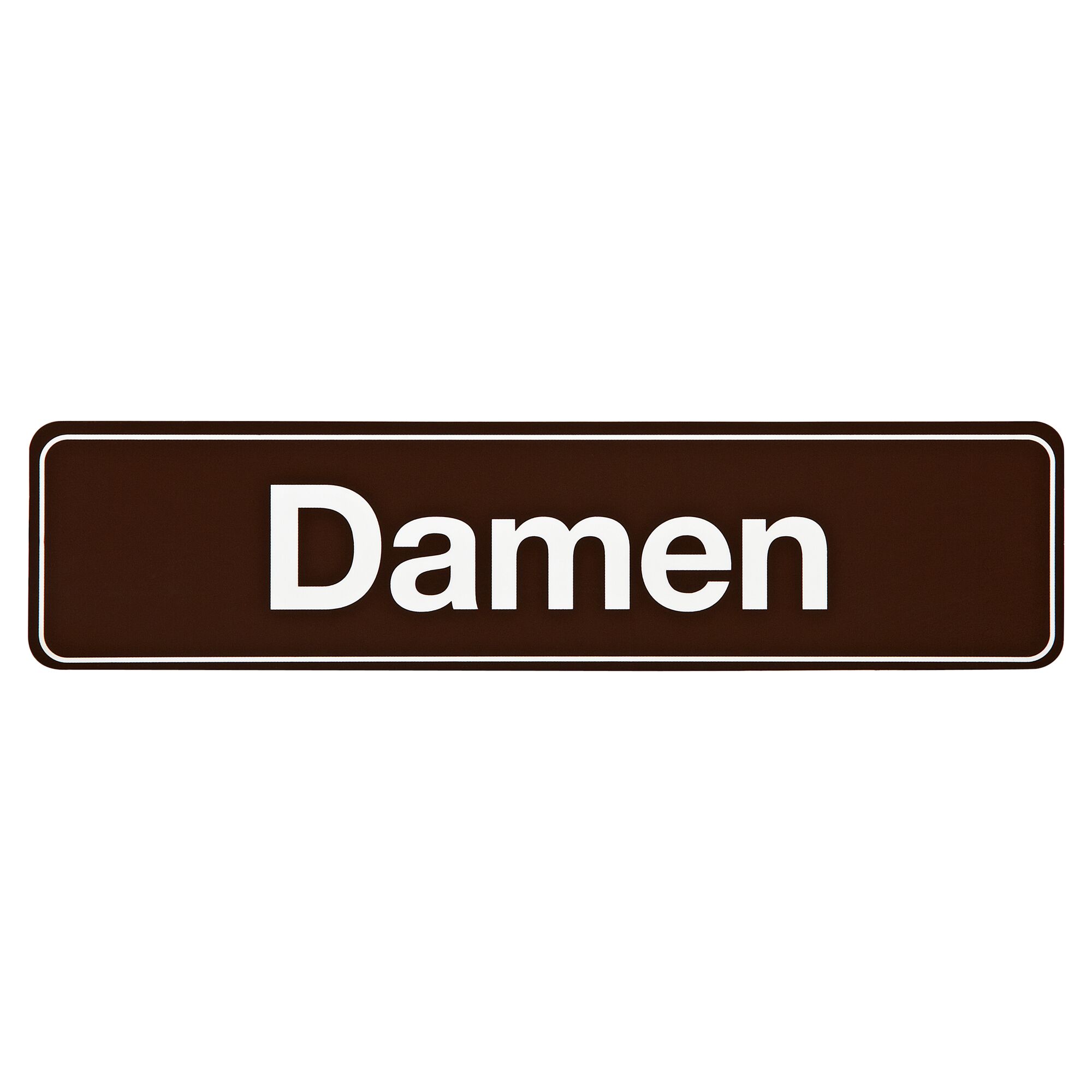 Damen-WC-Schild