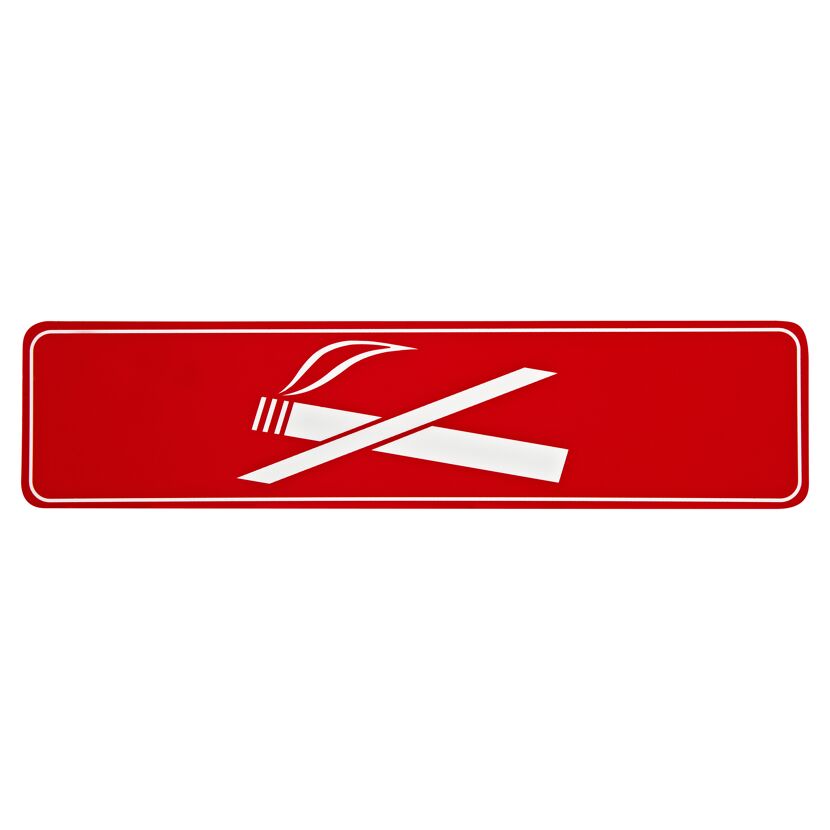 Schild "Rauchen verboten"
