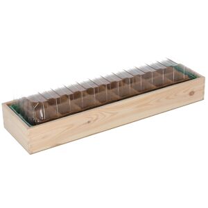 Holz-Anzuchthaus 'L' 57 x 17 x 13 cm
