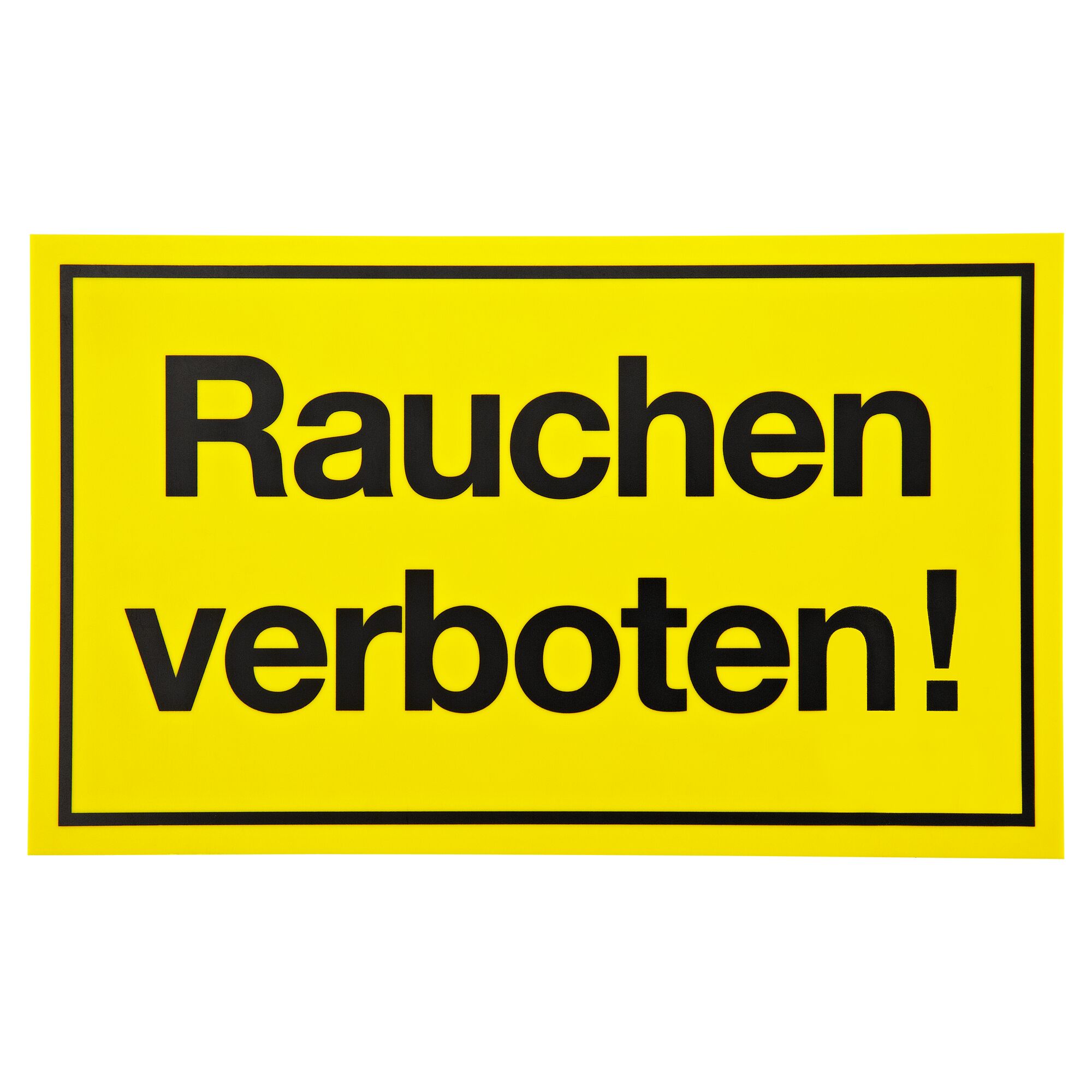 Schild "Rauchen verboten!"