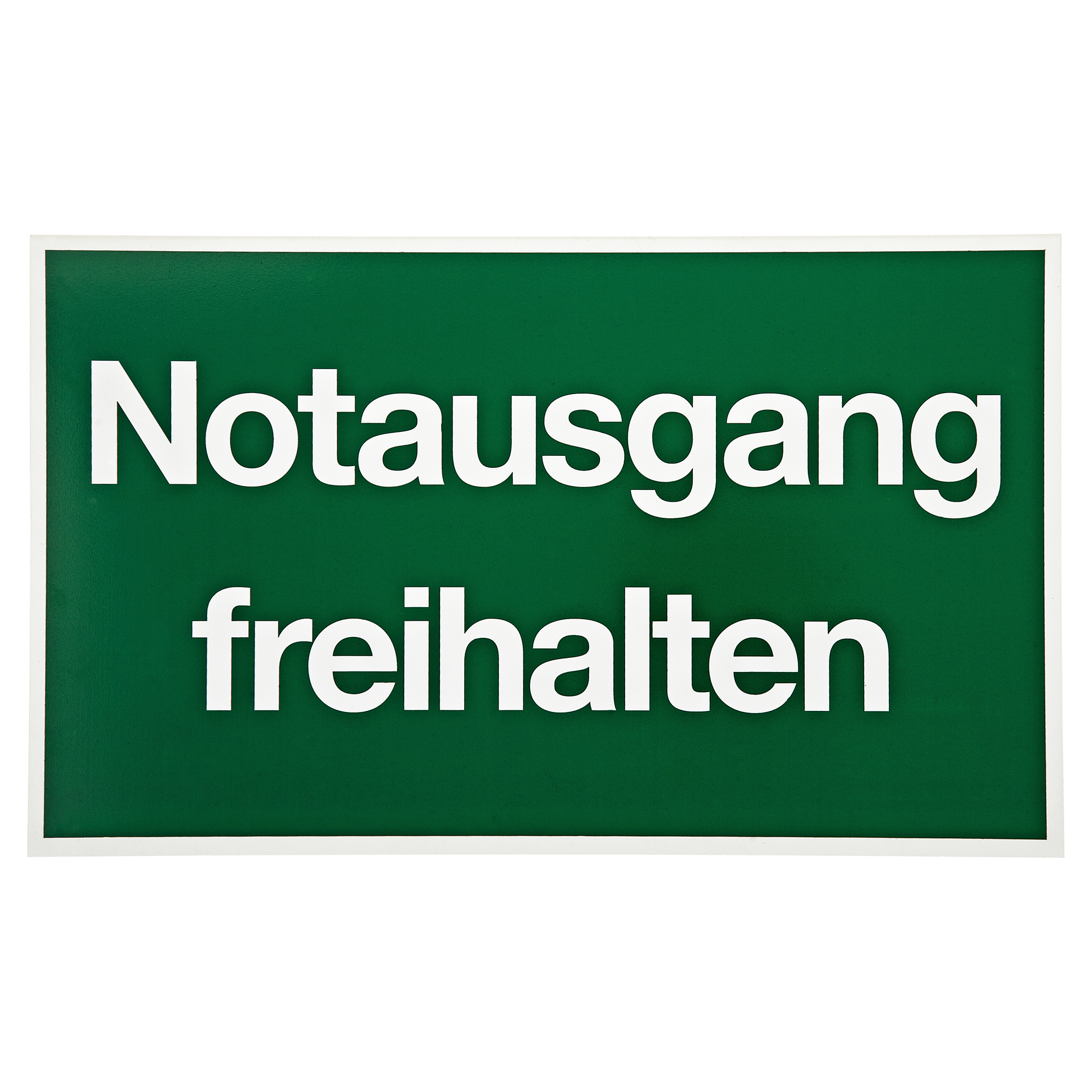 Schild "Notausgang freihalten" + product picture