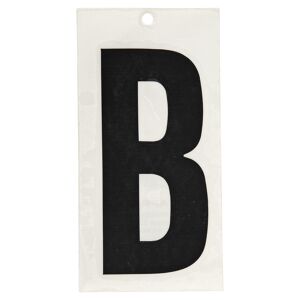 Klebebuchstaben 'B' 10 cm, schwarz