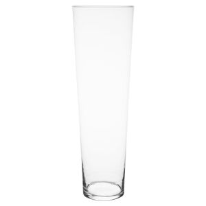 Vase Glas transparent Ø 19 x 60 cm
