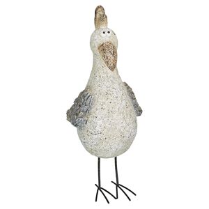 Gartenfigur Vogel "Pavlik" grau 59 cm
