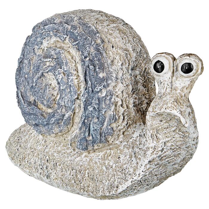 Gartenfigur Schnecke Polyresin grau 28 cm ǀ toom Baumarkt