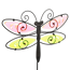 Verkleinertes Bild von Lichtfänger Libelle 108 cm