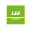 Verkleinertes Bild von LED-Tannengirlande 1,5 m 20 LEDs warmweiß