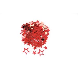 Streuteile 'Sterne' rot 10 mm, ca. 500 Stück