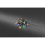 Verkleinertes Bild von Weihnachtsbeleuchtung LED-Globelichterkette bunt 20 LEDs