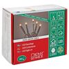 LED-Lichterkette, 20er-Set, dunkelgrünes Kabel