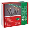 Micro-LED-Lichterkette 50 LEDs bernstein 343 cm