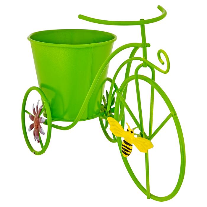 DekoBlumentopf Fahrrad