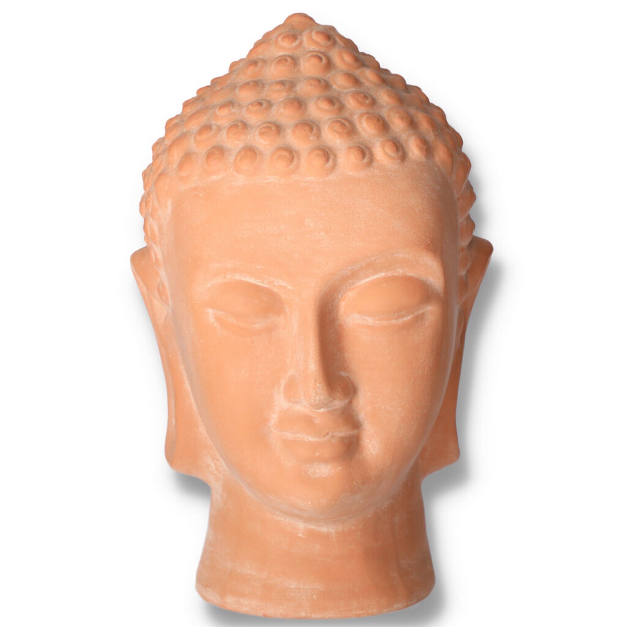 Terrakotta-Buddha-Kopf