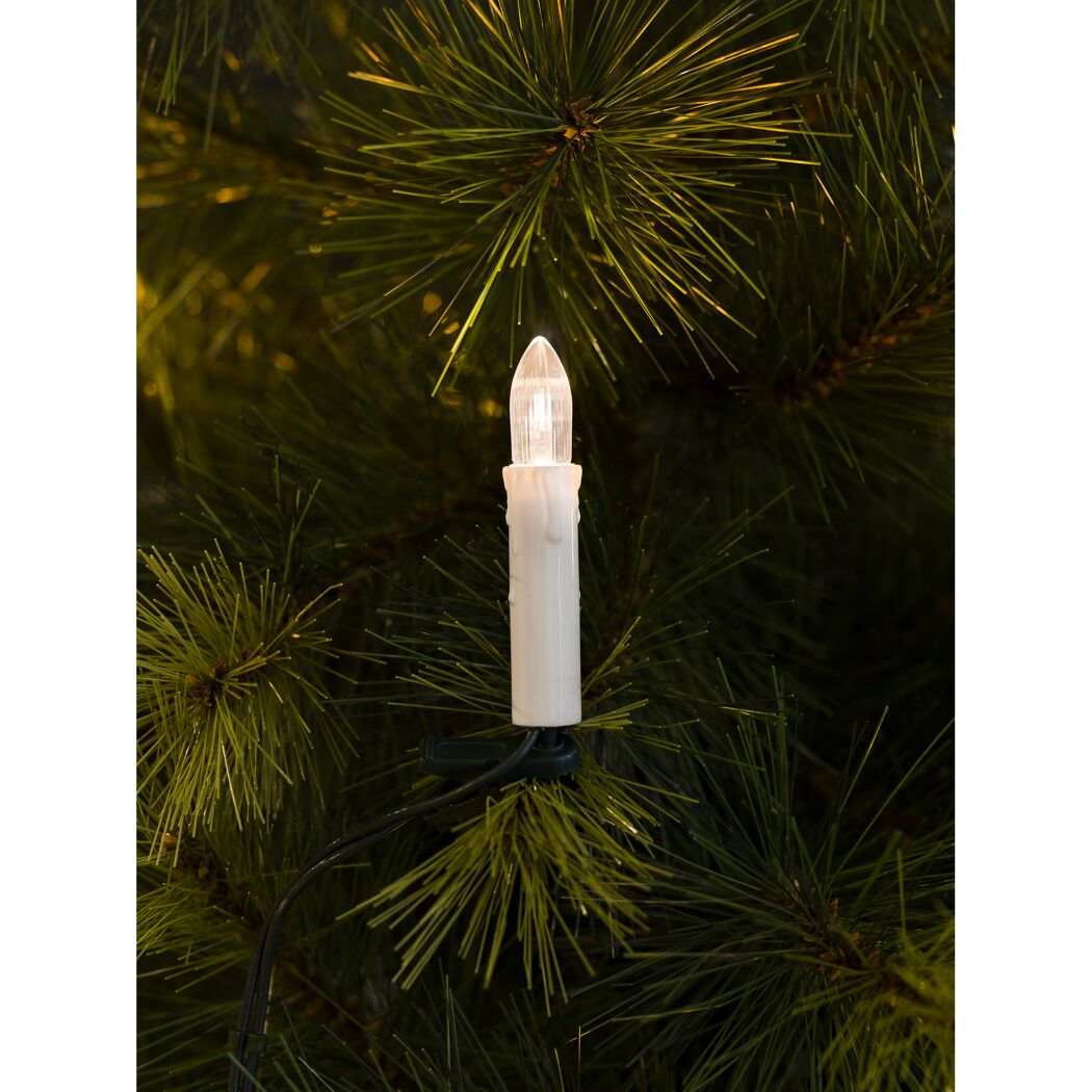 LED-Baumkette 'One String' grün/weiß 20 LEDs 9,1 m