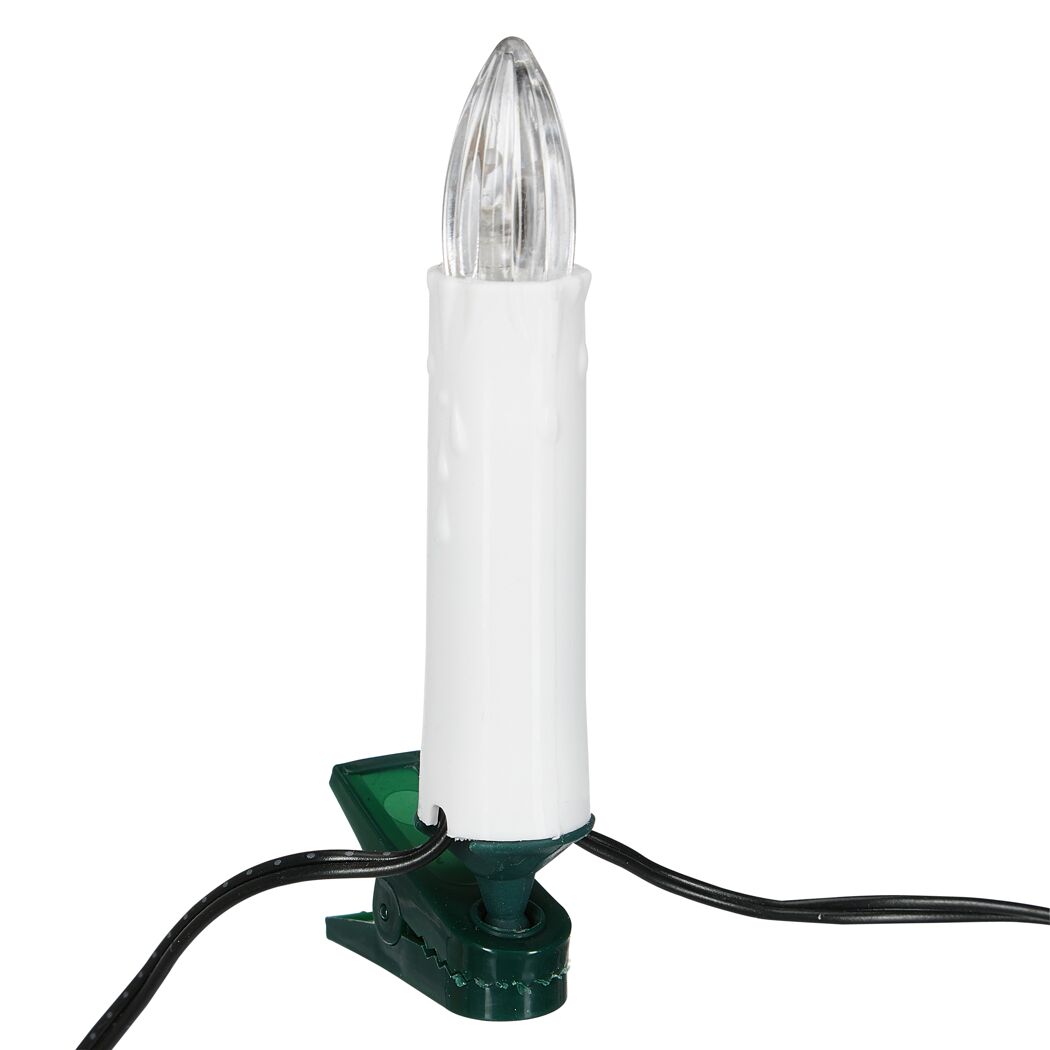 LED-Baumkette 'One String' grün/weiß 20 LEDs 9,1 m