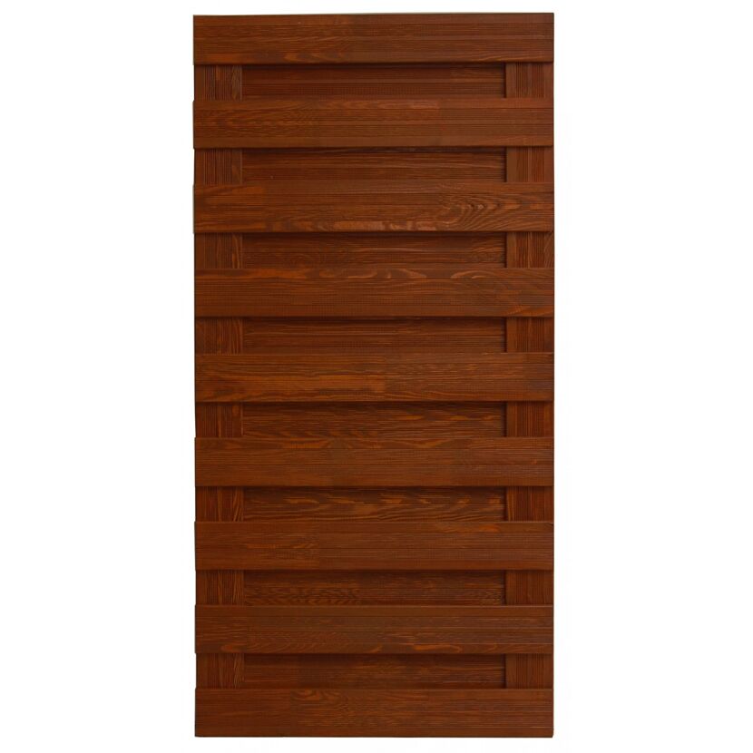Holz-Halbelement Goch, 90 x 180 cm, teak