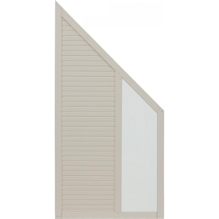 Andrewex Zaun Schragelement Duo Latte 90 X 180 Cm ǀ Toom Baumarkt