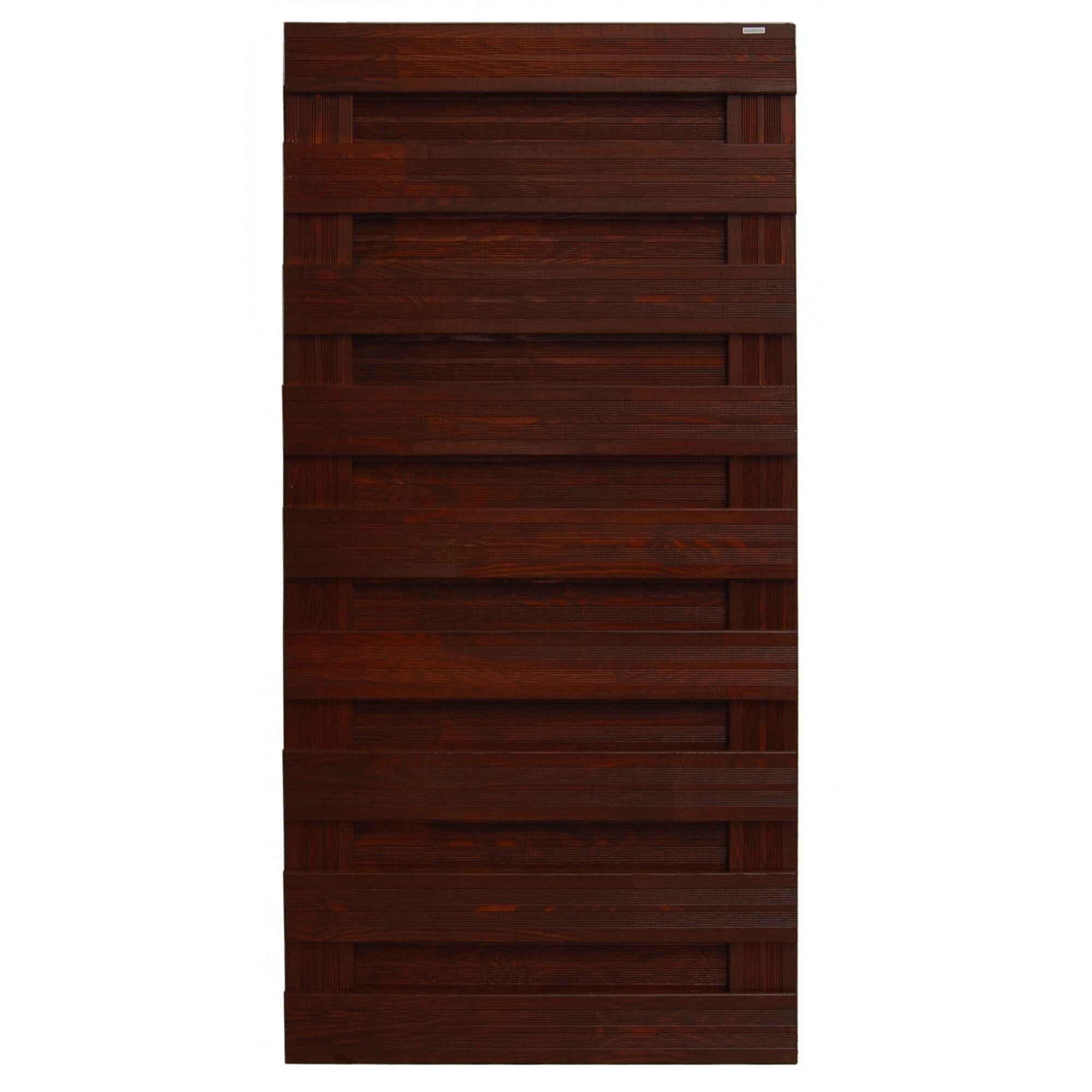 Braunes HALBELEMENT Goch 90x180 cm