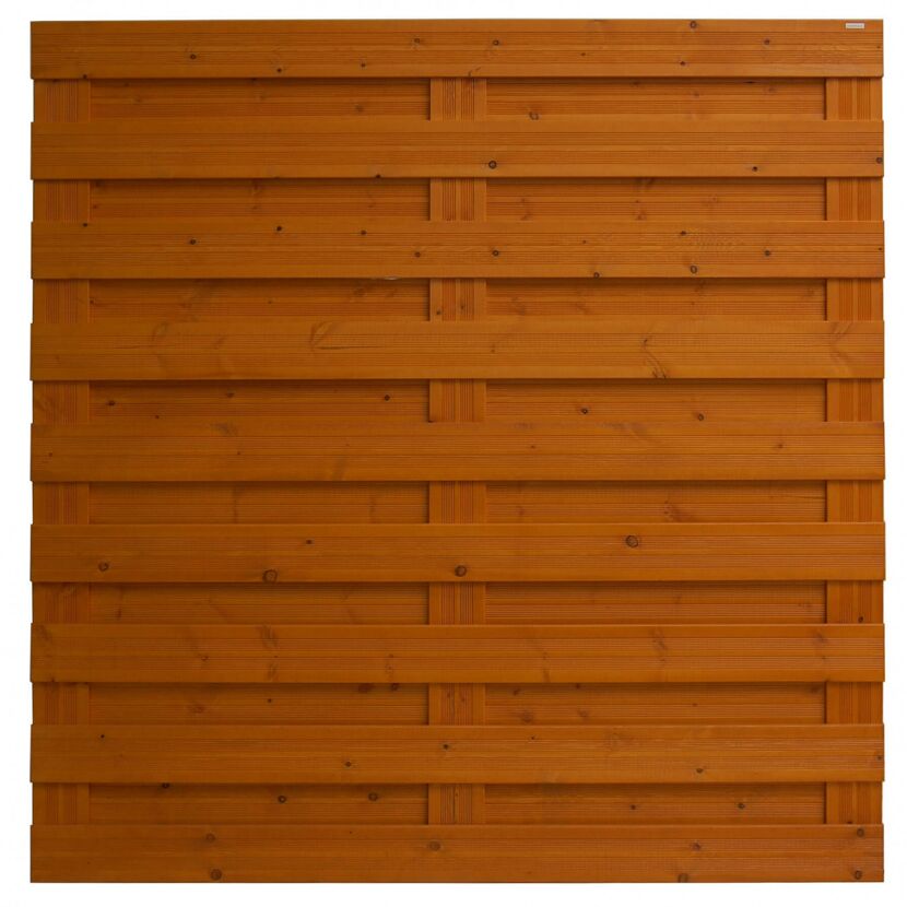 Holz-Sichtschutzzaun Goch, 180 x 180 cm, Pinie