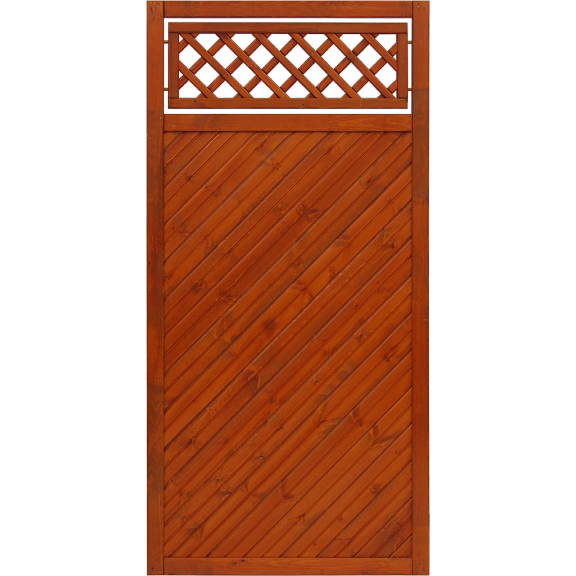 Holz-Halbelement Toulon, 90 x 180 cm, teak