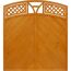 Holz-Sichtschutzzaun Toulon Bogen 180x180-195 cm