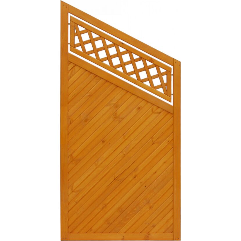 Schrägelement Toulon 90 x 180-135 cm Pinie