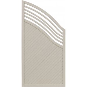 Zaun-Schrägelement 'Marano' 90 x 180 cm latte