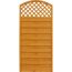 Holz-Sichtschutzelement mit Bogen