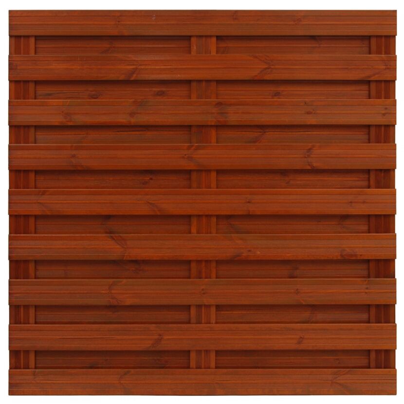 Sichtschutzzaun Goch 180 x 180 cm, teak